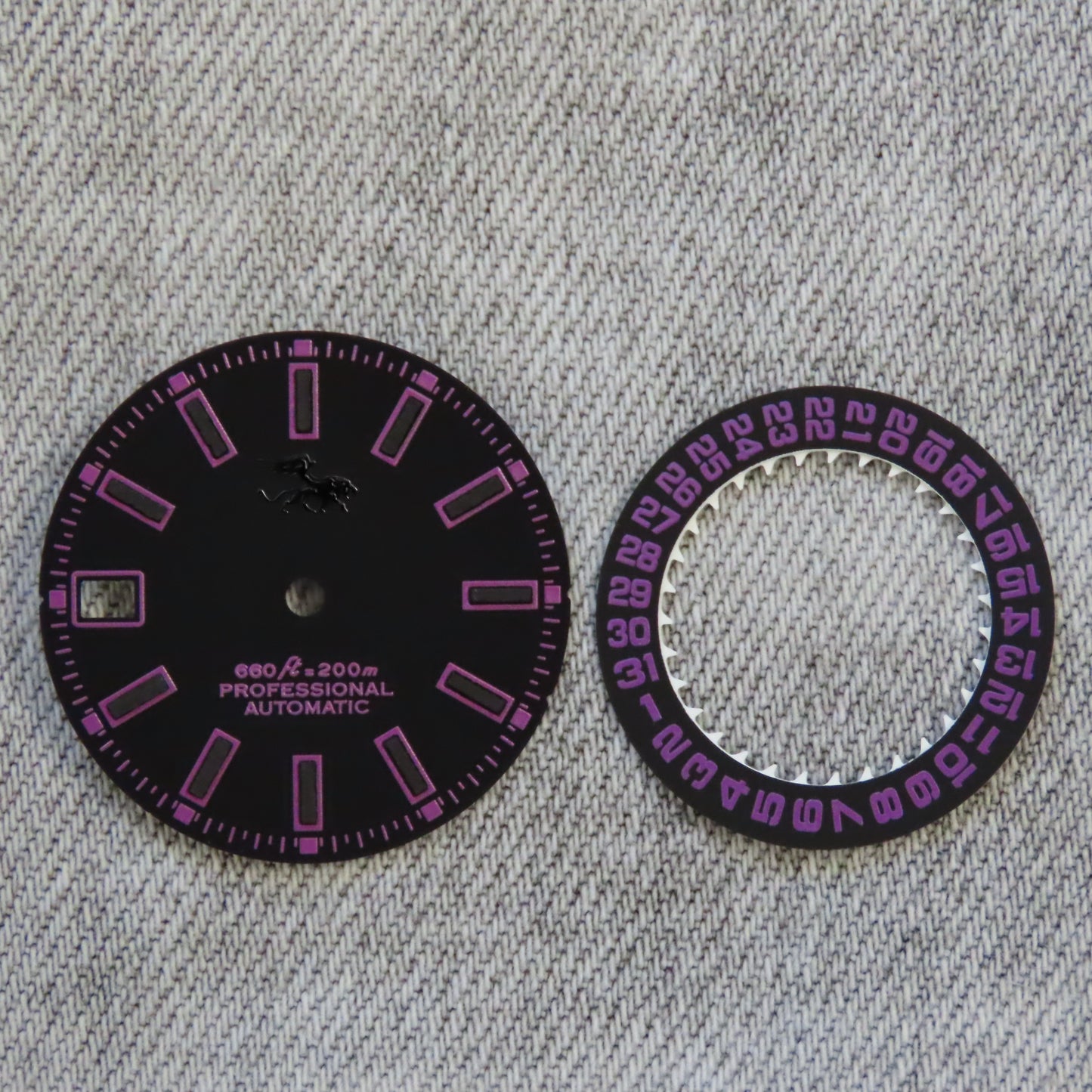Dial maker - 50 layers lume dial 9 O'clock date window
