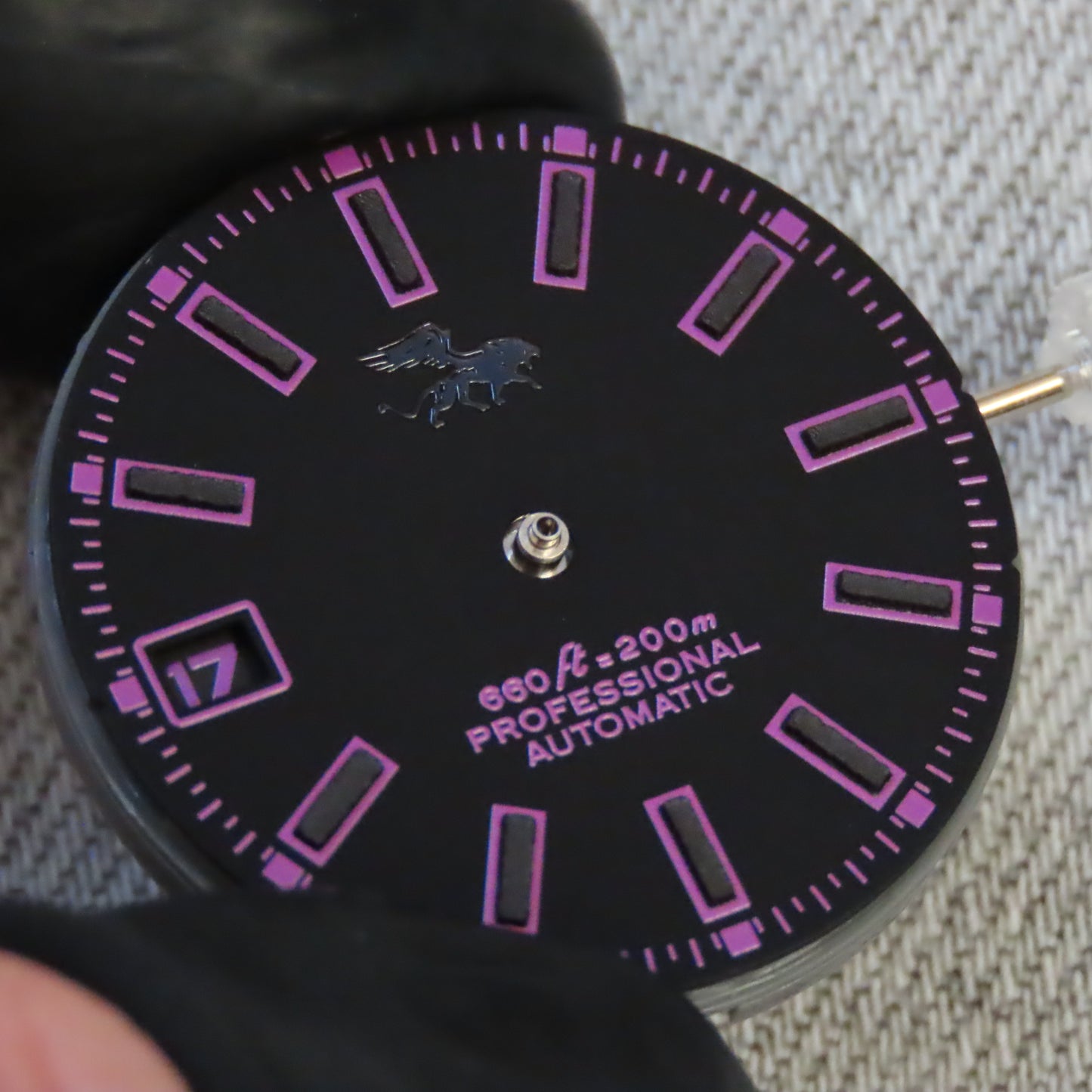 Dial maker - 50 layers lume dial 9 O'clock date window