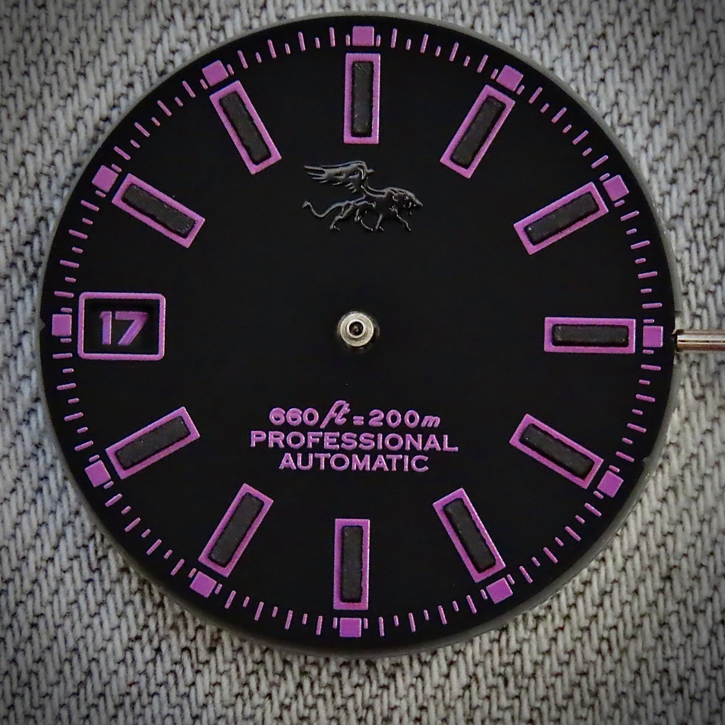 Dial maker - 50 layers lume dial 9 O'clock date window