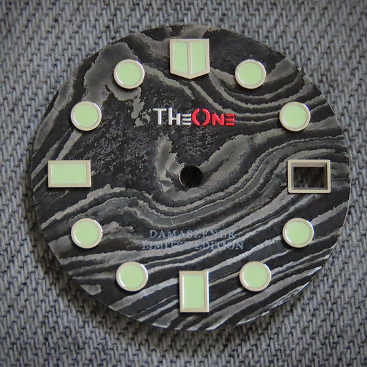 Dial Maker - Dark Damascus Dial