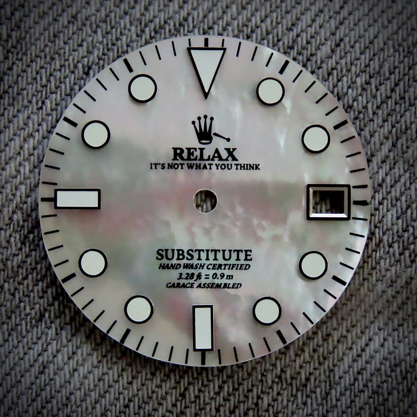 Dial maker - MOP (Mother of Pearl) Relax Dial