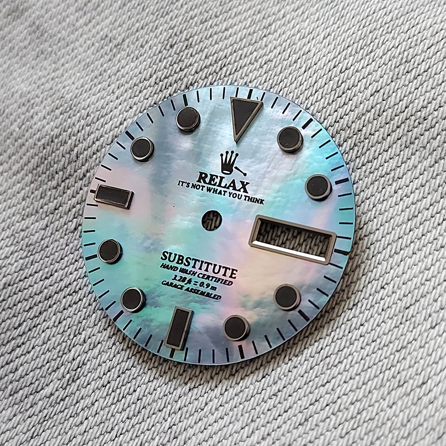 Dial maker - Full Spectrum MOP (Mother of Pearl) Relax Dial