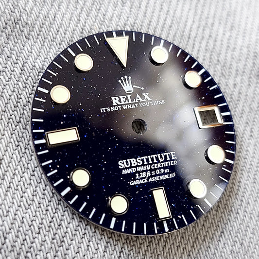 Dial maker - Blue and Gold Stone Relax Dial