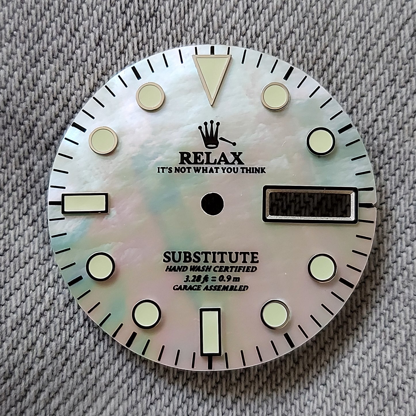 Dial maker - MOP (Mother of Pearl) Relax Dial