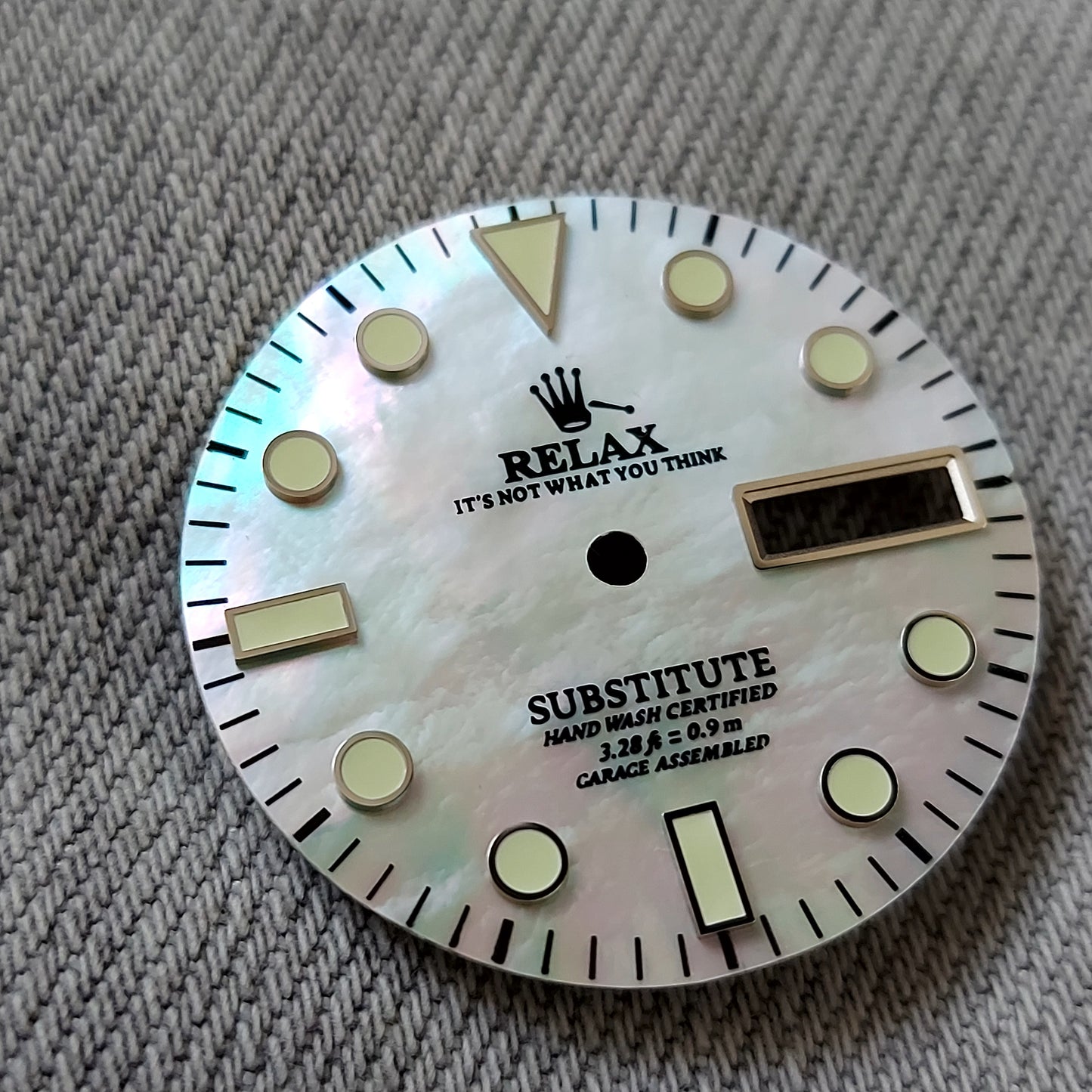 Dial maker - MOP (Mother of Pearl) Relax Dial