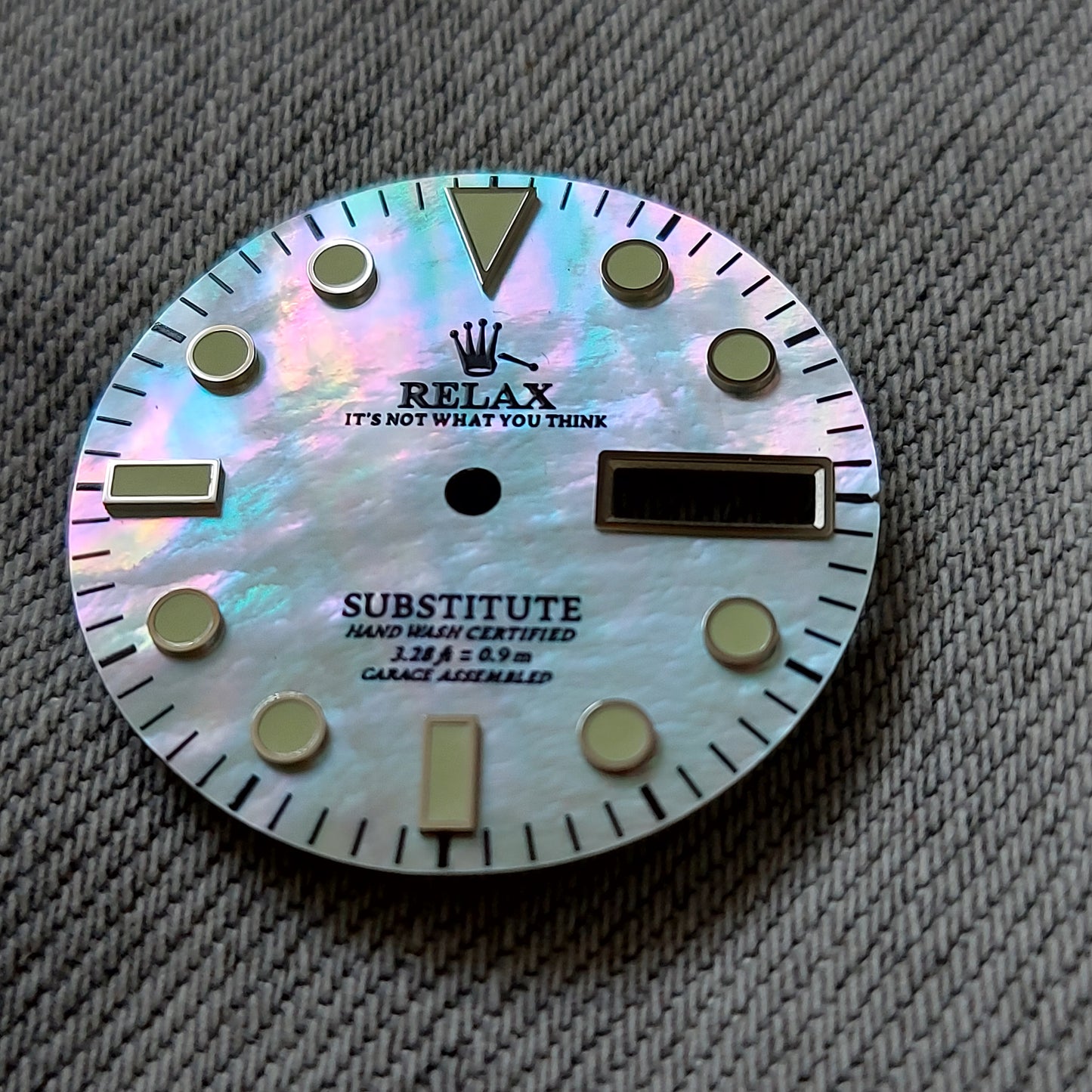 Dial maker - MOP (Mother of Pearl) Relax Dial