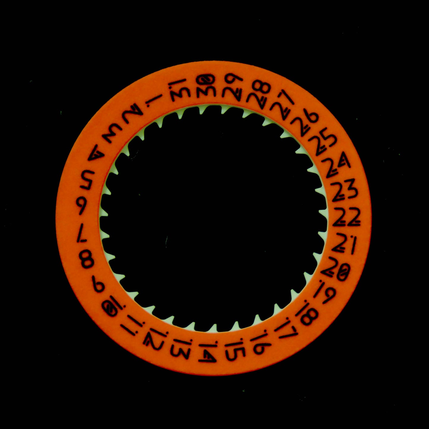 Dial maker - NH35/36A Date Wheel Disc Full lume