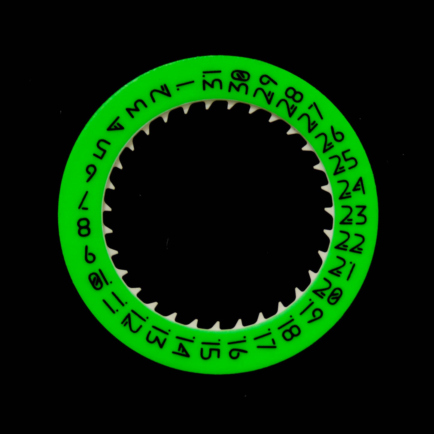 Dial maker - NH35/36A Date Wheel Disc Full lume