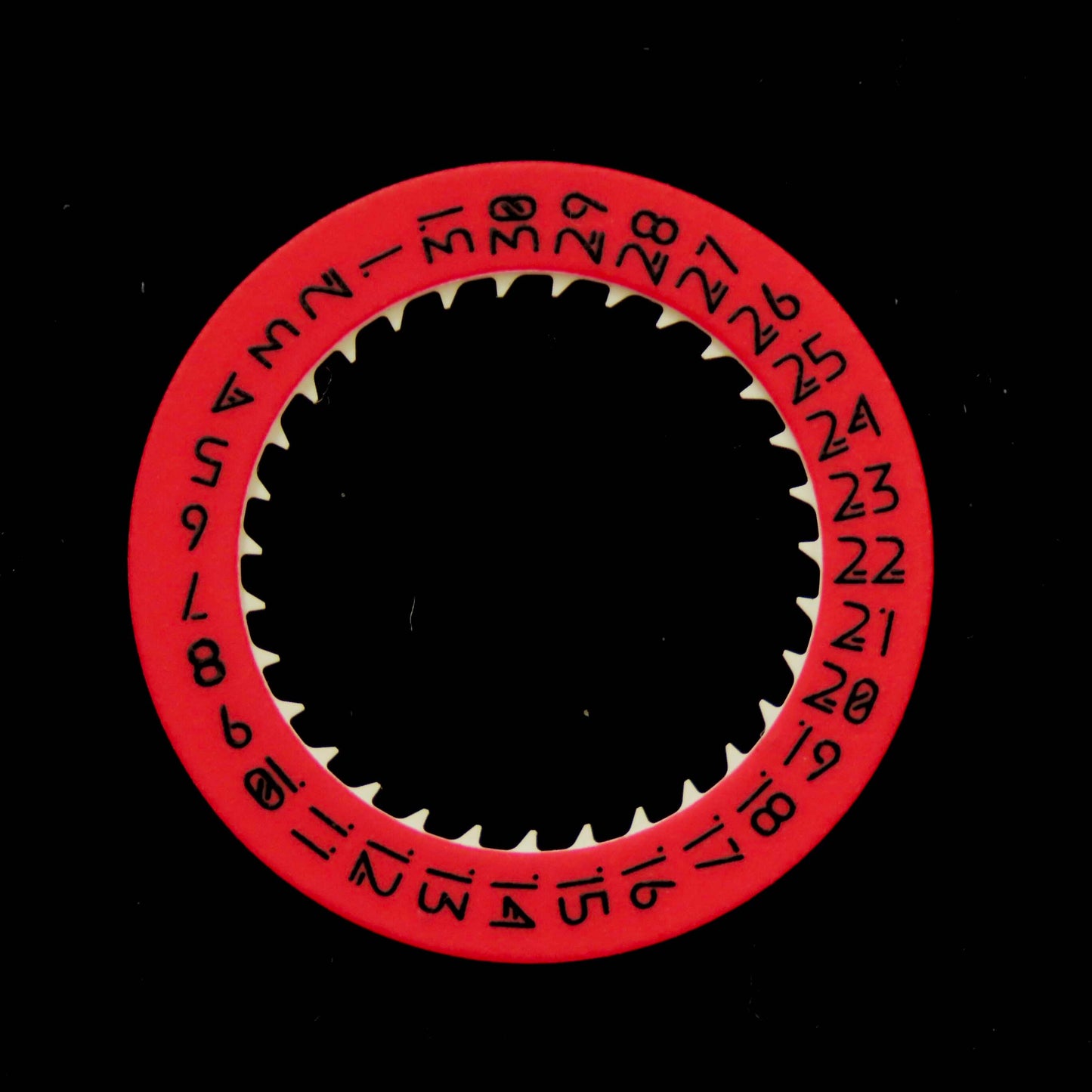 Dial maker - NH35/36A Date Wheel Disc Full lume