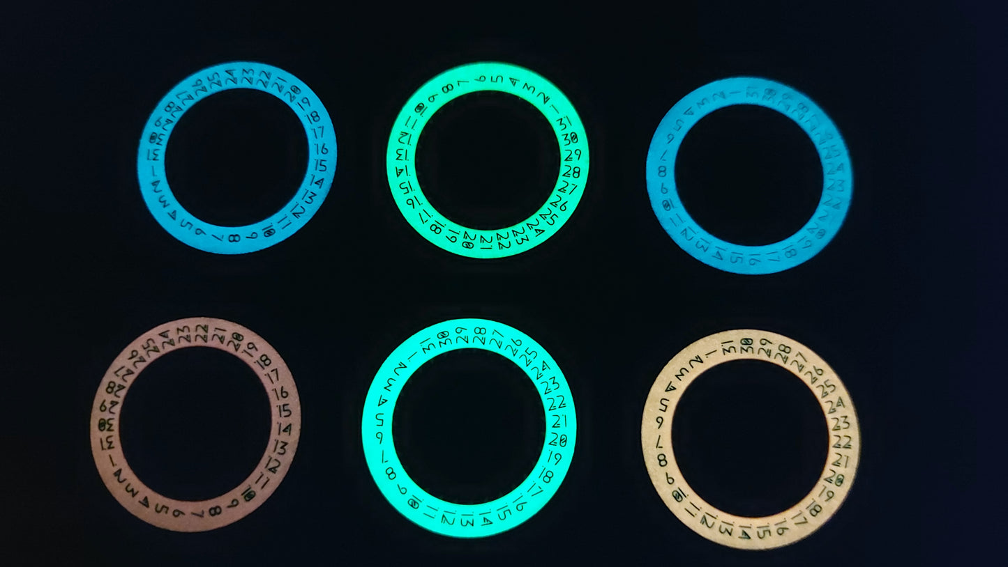 Dial maker - NH35/36A Date Wheel Disc Full lume
