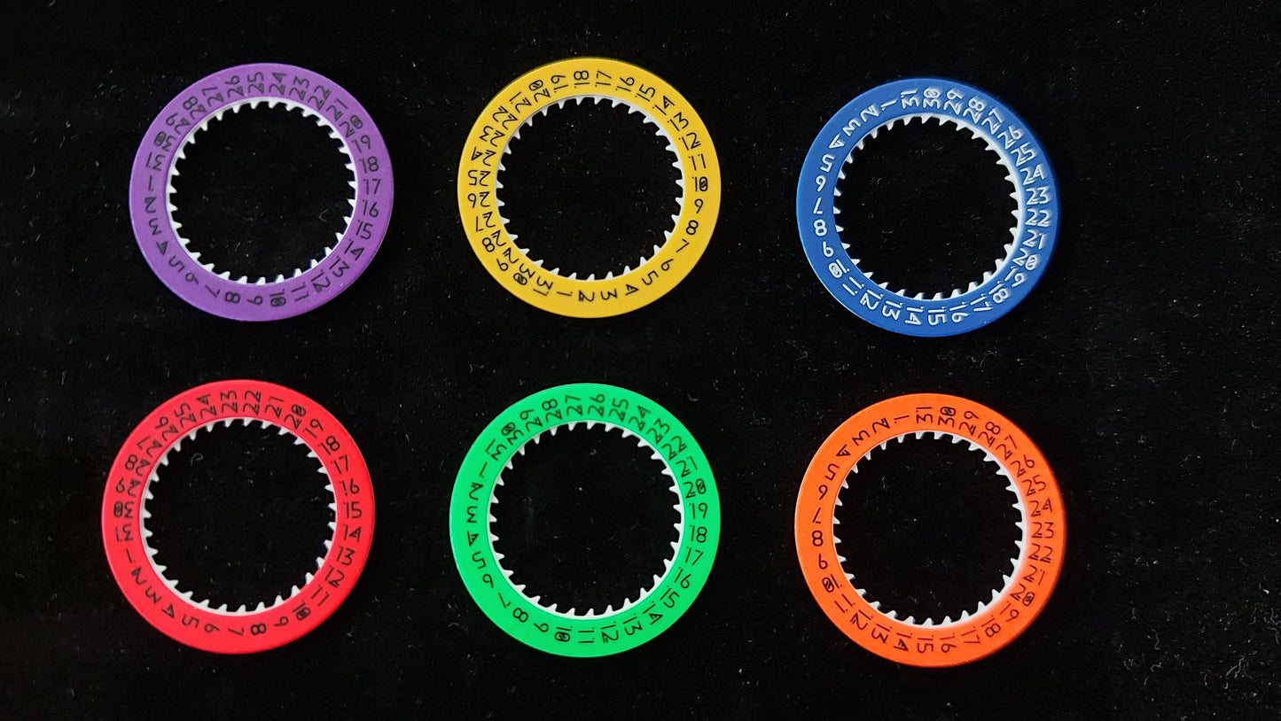 Dial maker - NH35/36A Date Wheel Disc Full lume