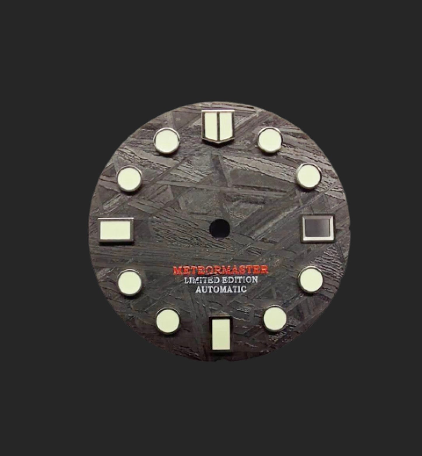 Dial Maker - Black Meteorite Dial