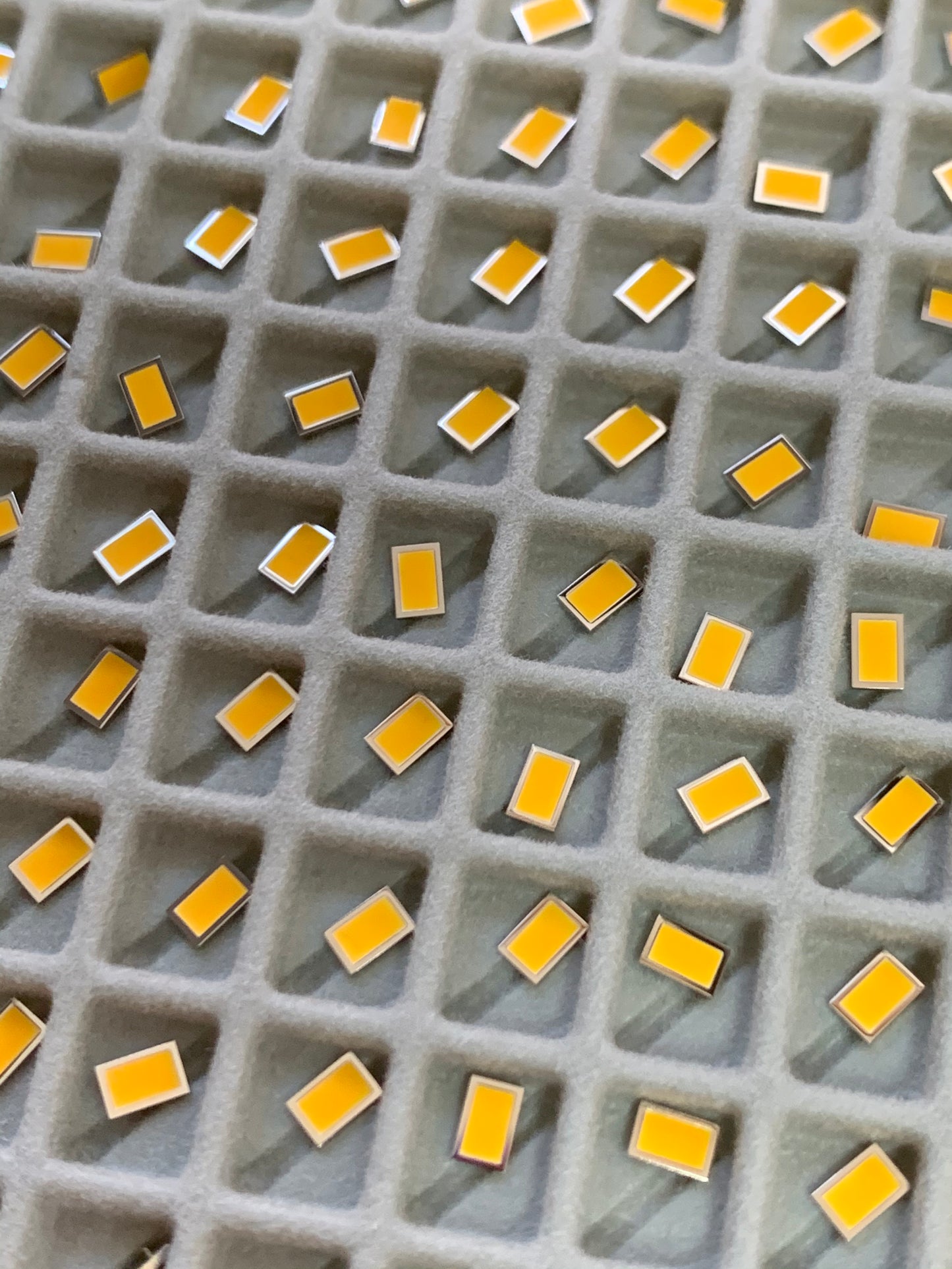 Dial maker - Silver Indices with yellow Swiss super Luminova
