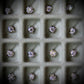 Dial maker - White MOP dial with purple Gemstone /  Full  BGW9 lume day / date wheel For Seiko NH36 Movement