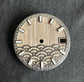 Dial Maker - Natural Wooden / Seigaiha Wave Dial  for NH35  Movement Custom Mod