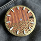 Dial Maker - Natural Wooden / Seigaiha Wave Dial  for NH35  Movement Custom Mod