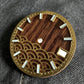 Dial Maker - Natural Wooden / Seigaiha Wave Dial  for NH35  Movement Custom Mod