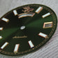 Dial maker  - Green sunburst dial With Full lume day /date wheel for NH36