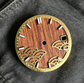 Dial Maker - Natural Wooden / Seigaiha Wave Dial  for NH35  Movement Custom Mod