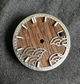 Dial Maker - Natural Wooden / Seigaiha Wave Dial  for NH35  Movement Custom Mod