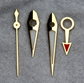 Dial Maker - High Quality BGW9 Lume Hands for NH34 GMT  (Gold Color)