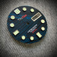 Dial maker - Black / Blue Forged Carbon Fiber Dial
