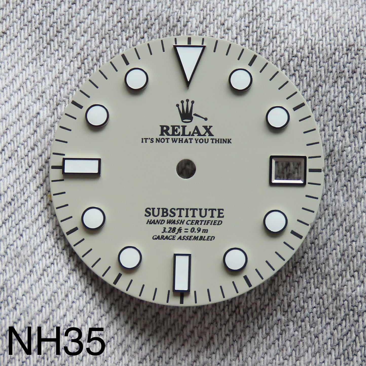 Dial Maker - Matte Grey Relax Dial