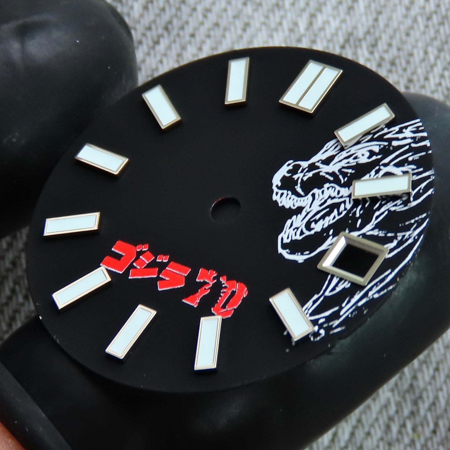 Dial maker - Matte Black Godzilla Dial date only
