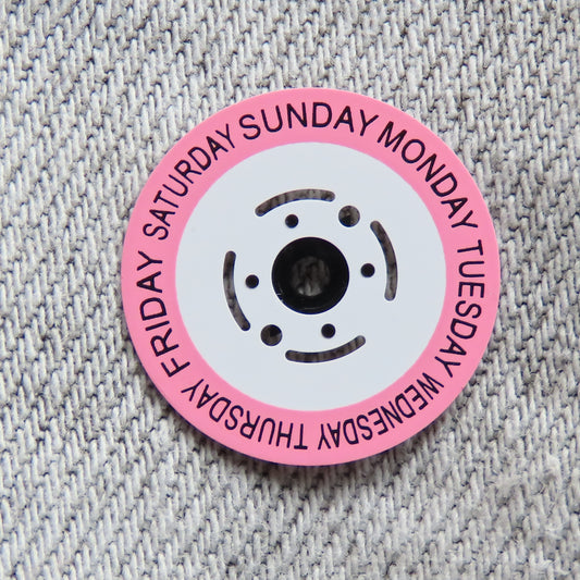 Dial maker - Matte Pink Day/ Date Disc