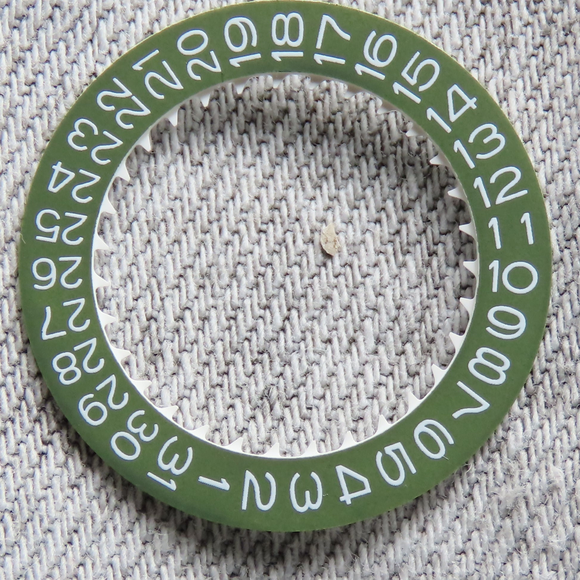 Disk Dial Seiko mod parts watches Inserts Hands Dials NH35/36A Day/ Date Disc ...