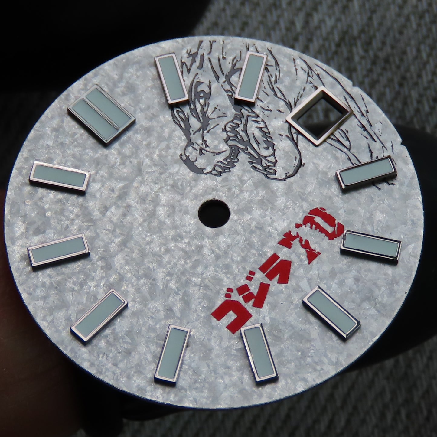 Dial maker - Snowflake Godzilla Dial date only