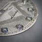 Dial maker - Natural Meteorite Dial With Gemstone For NH36 Movement
