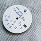 Dial Maker - Relax dial  Matte White with Blue text