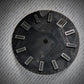 Dial Maker -  Black Forged Carbon  Dial For Seiko Mod
