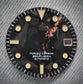 Dial Maker -  Black Forged Carbon With Rose Gold Leaf Dial For Seiko Mod