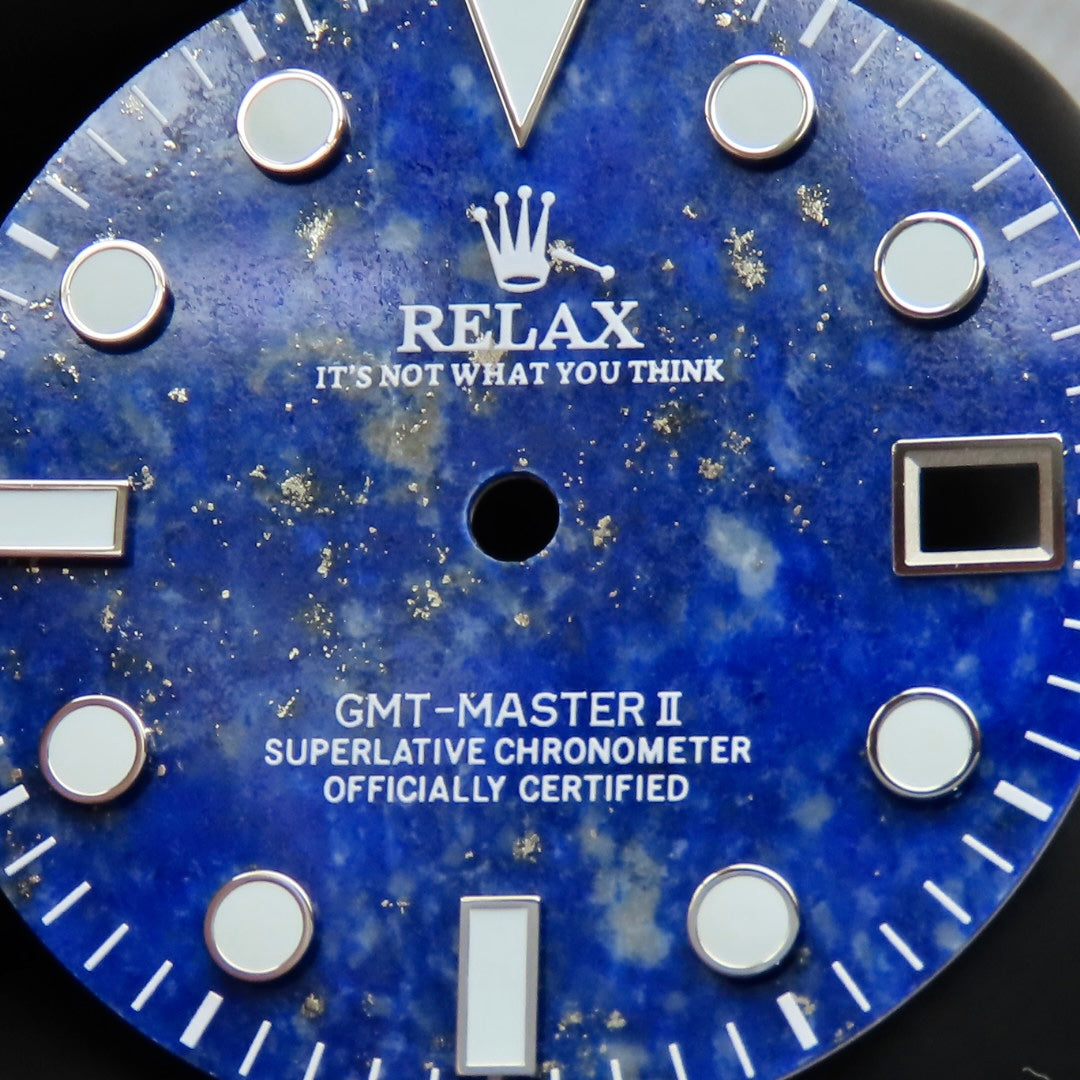 Stone Dial Mod Seiko mod dial , Seiko mod parts ,Dial Maker - Blue enamel dial – dial ...