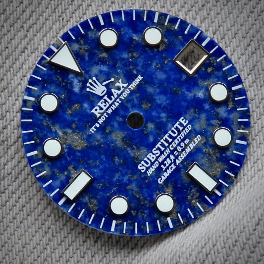 Dial Maker - Relax Lapis Lazuli Stone Dial for seiko mod