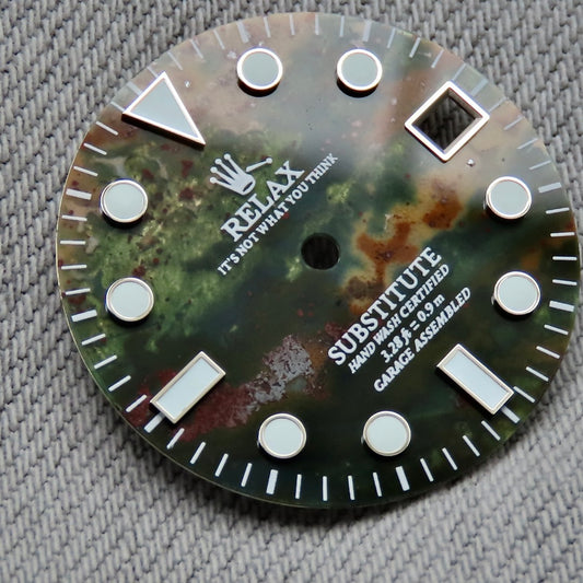 Dial Maker - Relax Ocean Agate Stone Dial for seiko mod