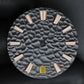 Dial Maker -Hammered Pattern Black Dial For Seiko Mod