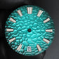 Dial Maker -Hammered Pattern Gradient Green Dial For Seiko Mod