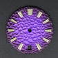 Dial Maker -Hammered Pattern Gradient Purple Dial For Seiko Mod