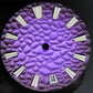 Dial Maker -Hammered Pattern Gradient Purple Dial For Seiko Mod