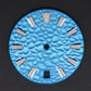 Dial Maker -Hammered Pattern Sky Blue Dial For Seiko Mod