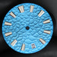 Dial Maker -Hammered Pattern Sky Blue Dial For Seiko Mod