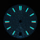 Dial Maker -Hammered Pattern Sky Blue Dial For Seiko Mod