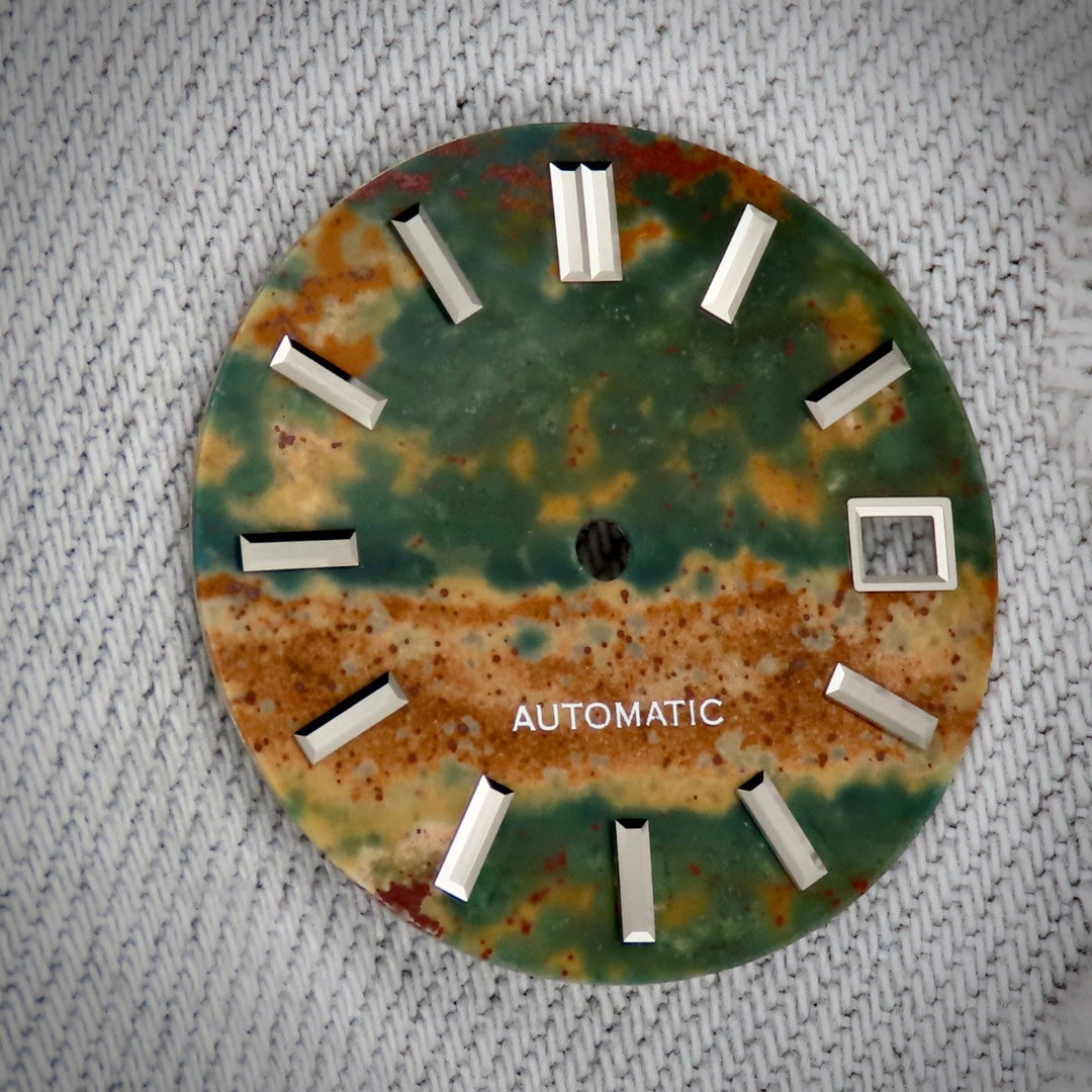 Dial Maker - Ocean Agate Dial Stone for seiko mod