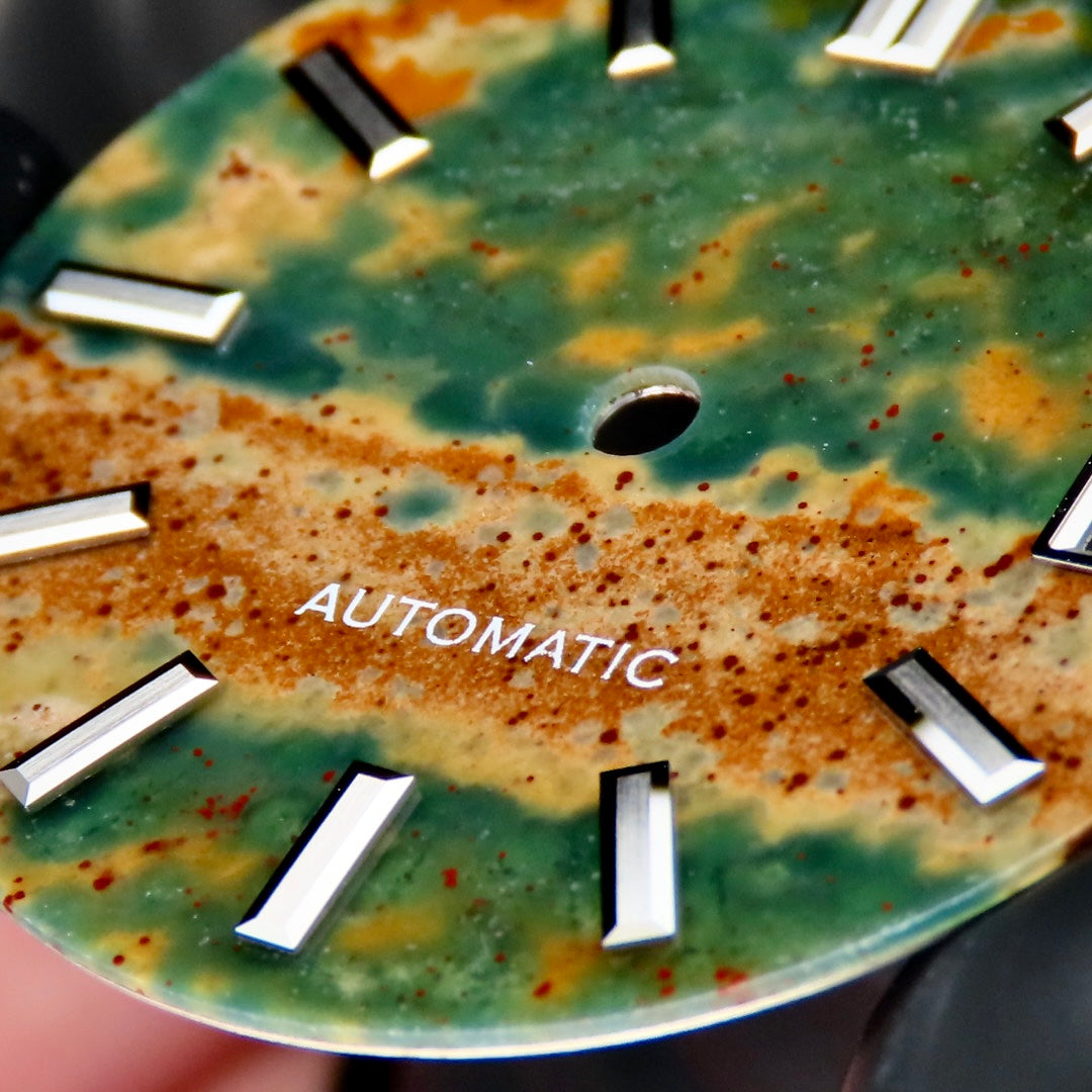 Dial Maker - Ocean Agate Dial Stone for seiko mod