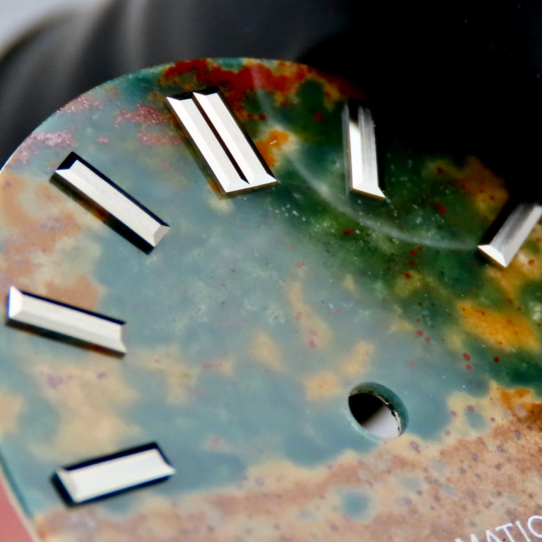 Dial Maker - Ocean Agate Dial Stone for seiko mod