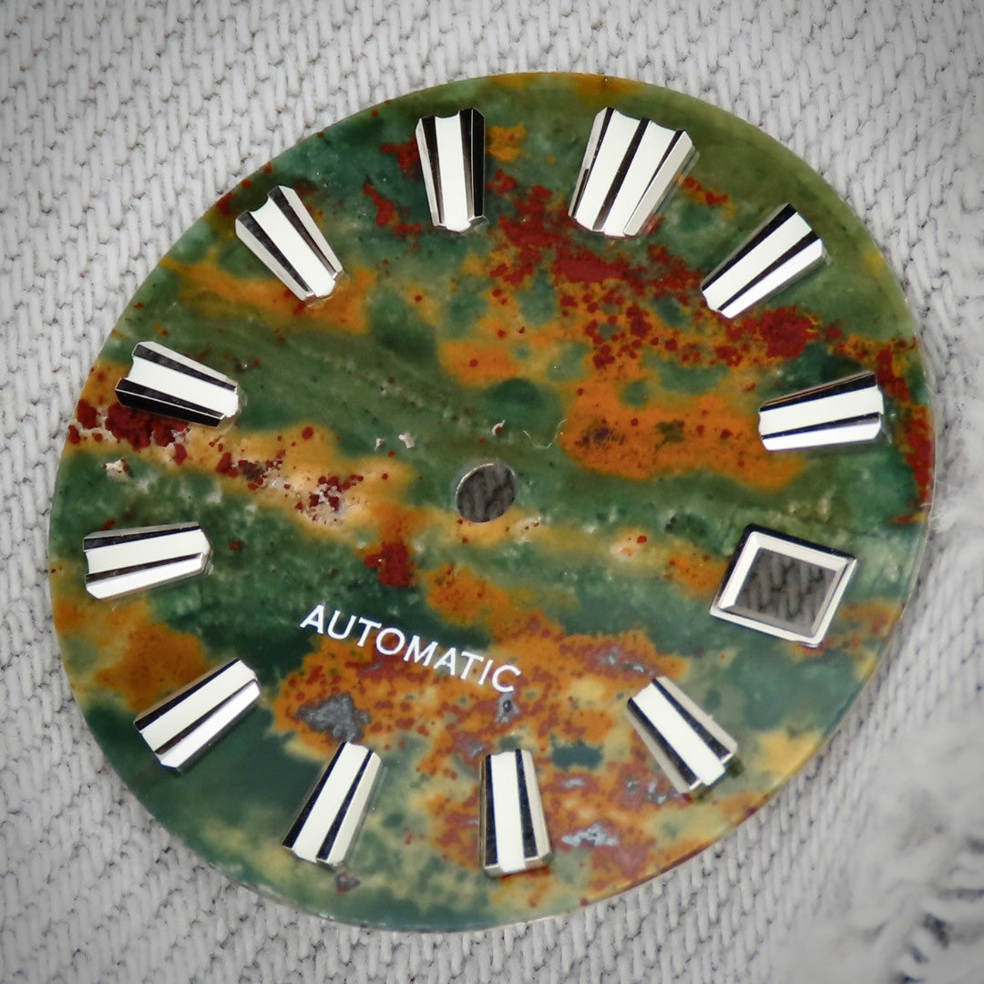 Dial Maker - Ocean Agate Dial Stone for seiko mod