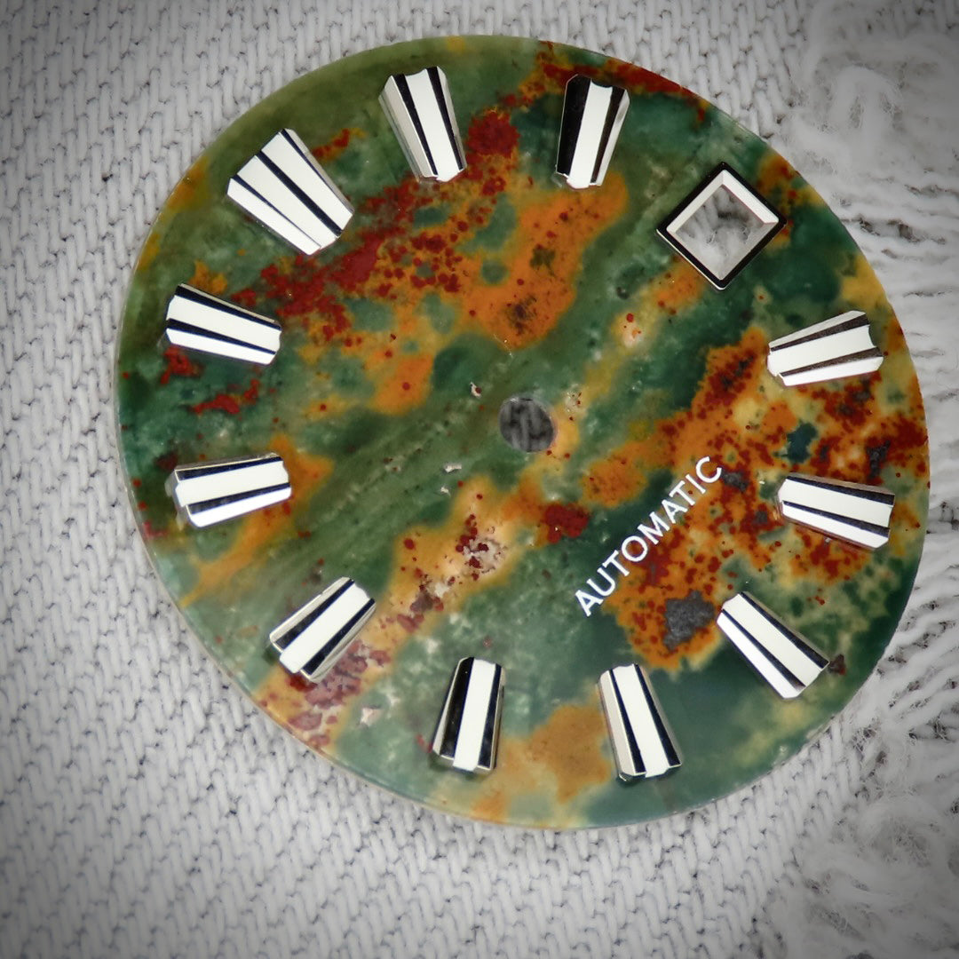 Dial Maker - Ocean Agate Dial Stone for seiko mod